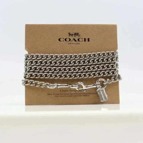 F31126 Shoulder Crossbody 45 3/4" Chain Strap - Picture 9 of 9